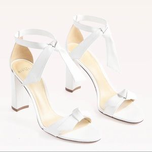 Alexandre Birman Clarita Block 90mm White Sandal